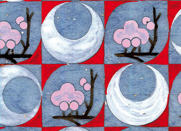 Papier peint Sakuras roses by Otsuki Sama Medium