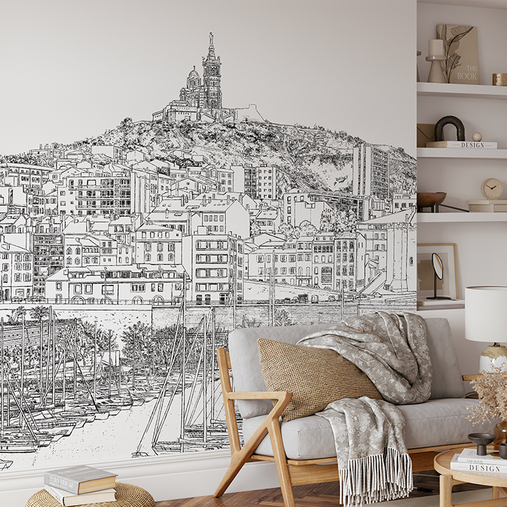 Papier peint panoramique & Décor mural en édition limitée : Le