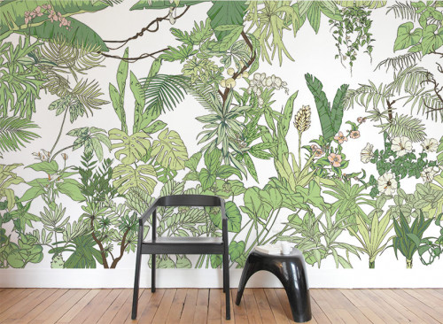 Papier peint Jungle Tropical BALI Panoramique