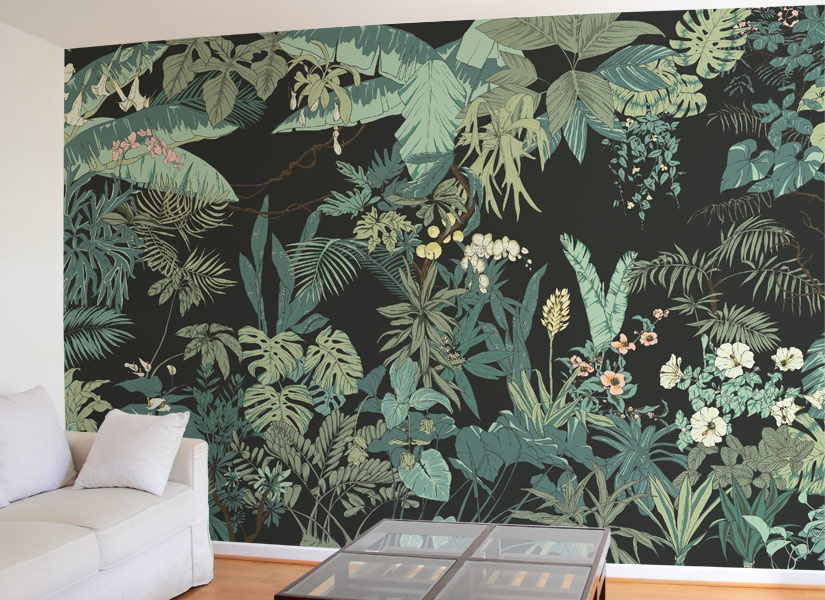 Papier peint Jungle Tropical SUMATRA Panoramique